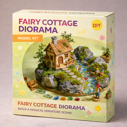 DIY Miniature River Cottage Landscape Kit