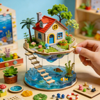 Floating Island · Ocean Fantasy DIY Miniature Scene